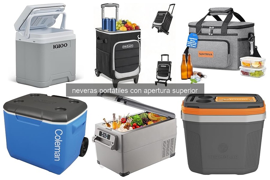 Mejores neveras portátiles con apertura superior para camping 2026