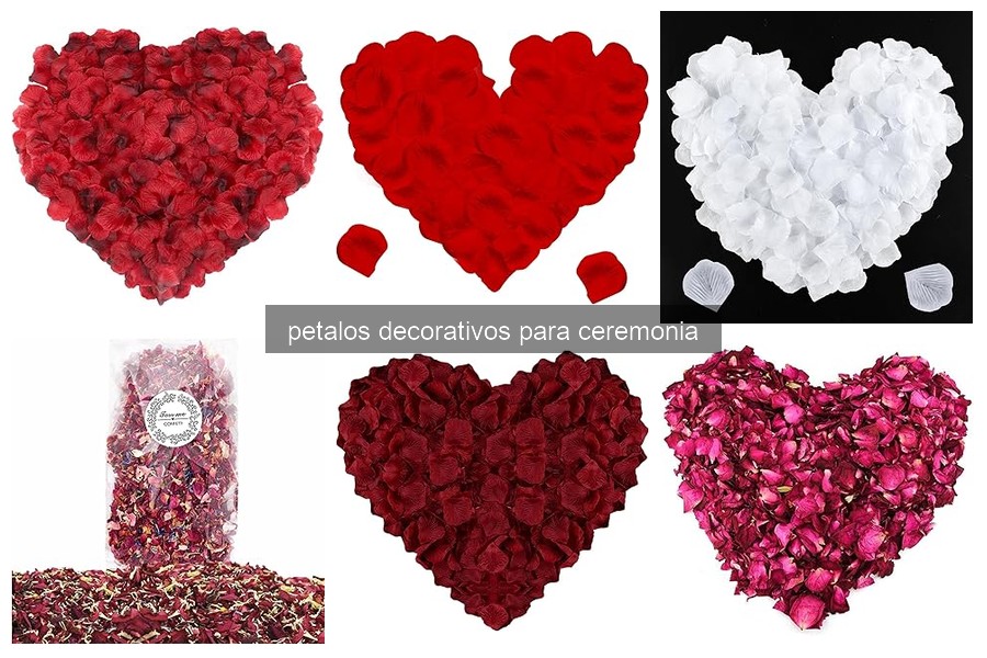 Mejores pétalos decorativos para bodas al aire libre en 2026