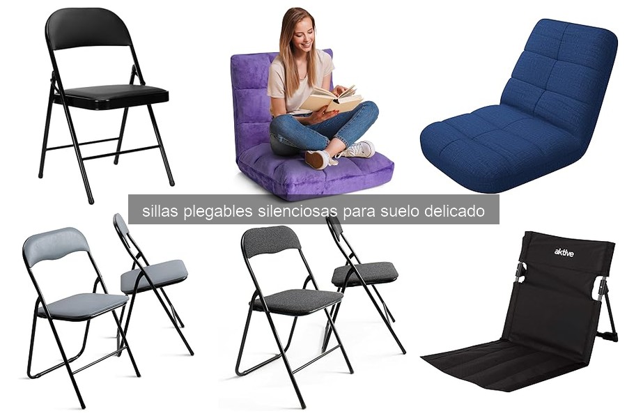 Mejores sillas plegables silenciosas para suelos delicados