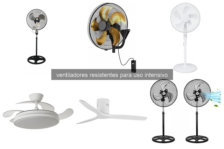 Mejores ventiladores resistentes para uso intensivo en 2026