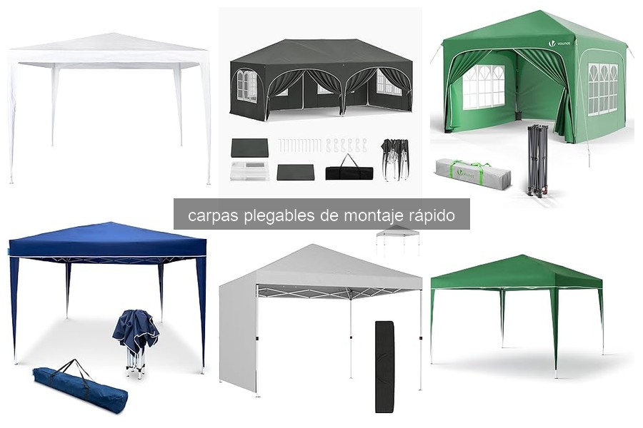 Problemas comunes con carpas plegables y sus soluciones