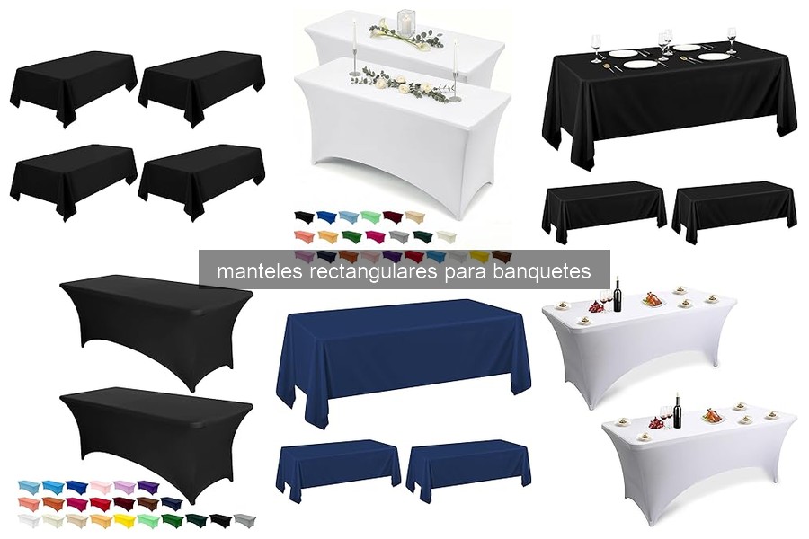 Problemas comunes con manteles rectangulares y soluciones