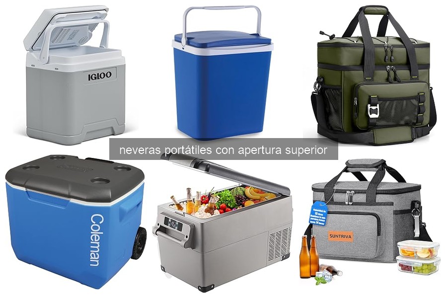 Problemas comunes de neveras portátiles con apertura superior