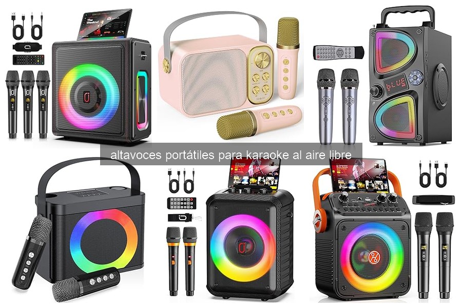 Problemas comunes en altavoces portátiles de karaoke y soluciones