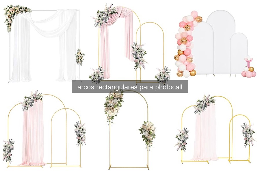 ¿Qué son los arcos rectangulares para photocall y cómo usarlos?