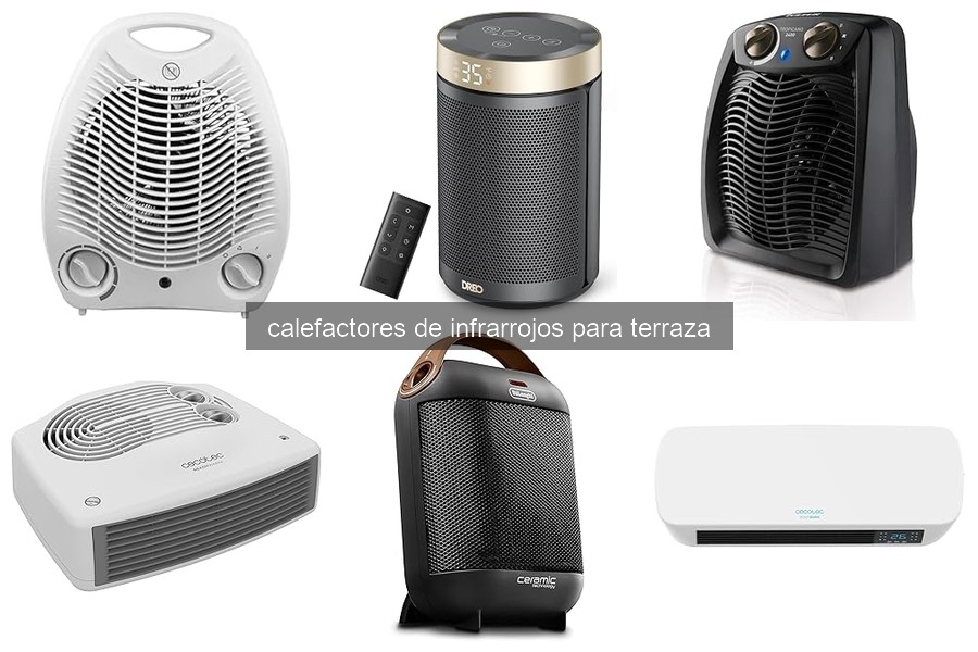 ¿Qué son los calefactores de infrarrojos para terraza?