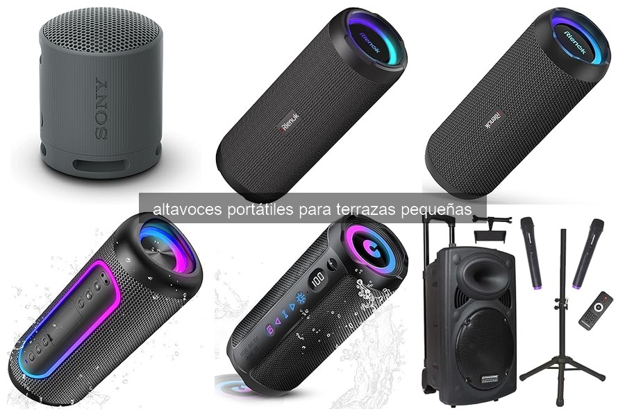 Soluciona problemas comunes con altavoces portátiles para terrazas