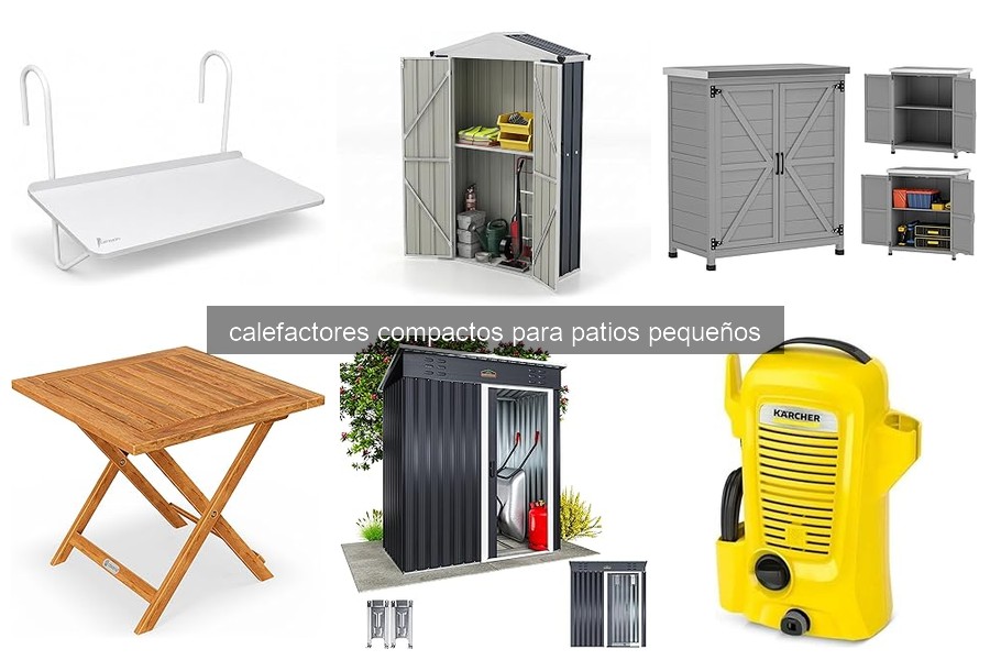 Soluciona problemas comunes de calefactores compactos para patios
