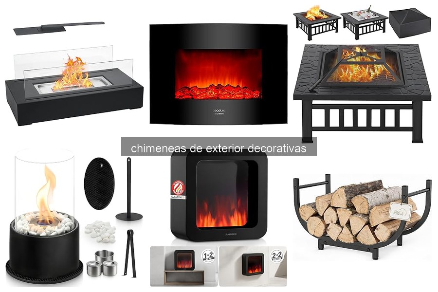 Todo sobre chimeneas de exterior decorativas