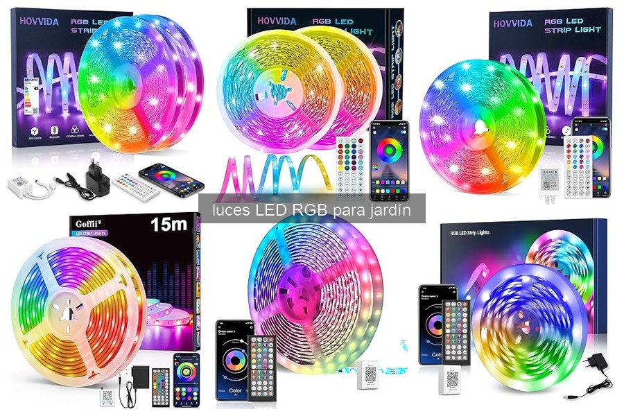 Ventajas de las luces LED RGB para jardín: guía completa