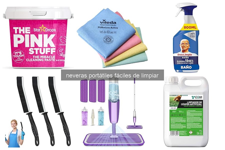 Ventajas de las neveras portátiles fáciles de limpiar