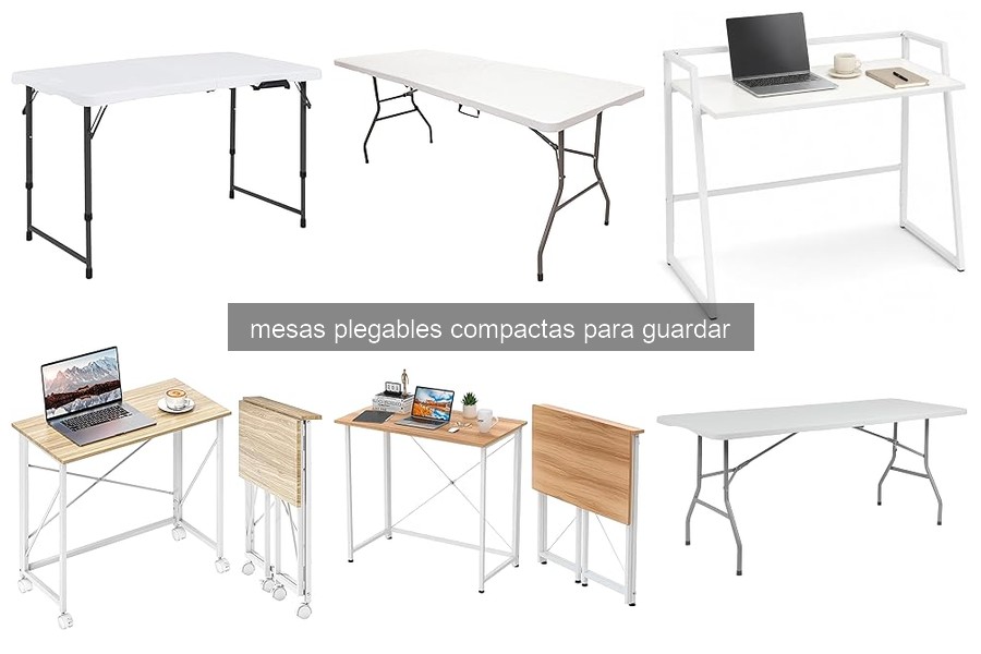 Ventajas y desventajas de mesas plegables compactas